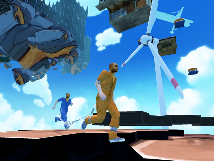 Chain Escape Parkour Adventure