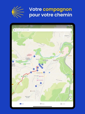 Podiensis iPad screenshot