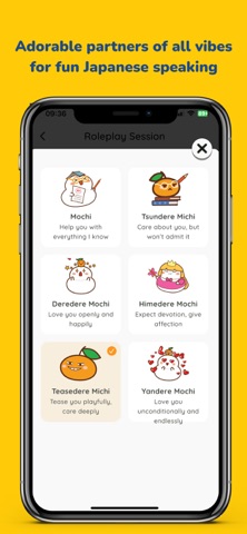 MochiKaiwa - Speak Japanese iPhone screenshot