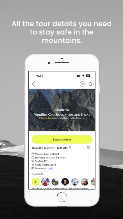 Oak: ski, climb, run