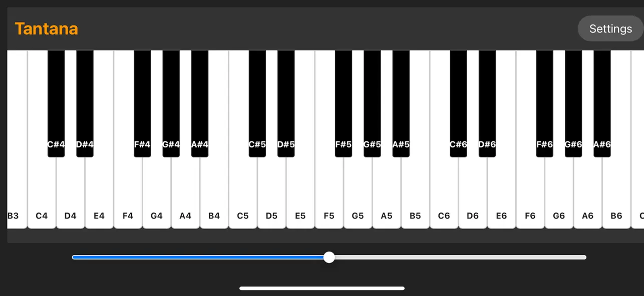 Screenshot #1 pour Tantana-Synth