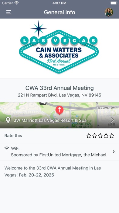 Trifecta Event Management iPhone screenshot 1 - Business app