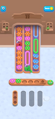 Bloom Bloom: Flower Sort iPhone screenshot