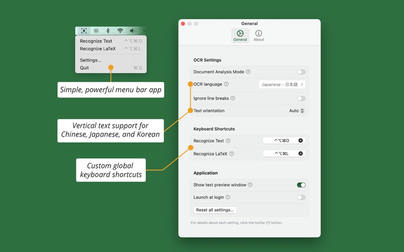 FrameOCR screenshot