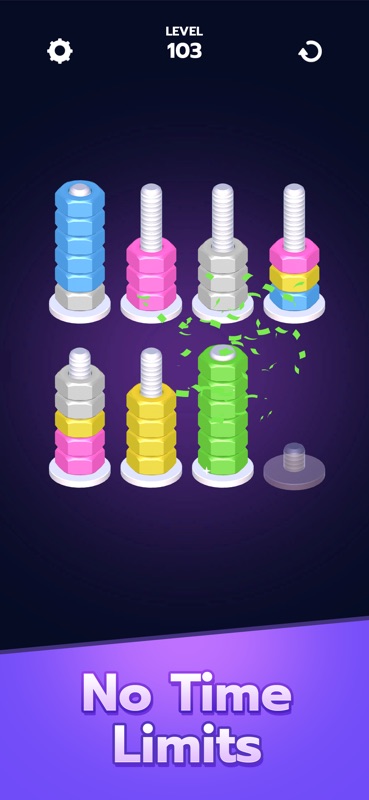 Nuts And Bolts Sort screenshot 4