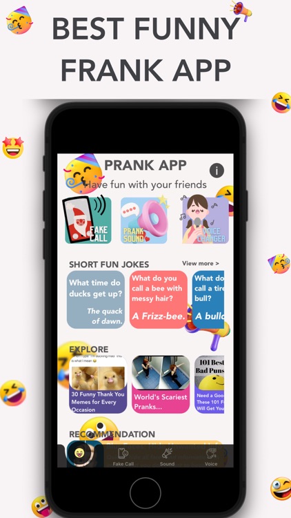 Prank Sound, Fake Call & Voice