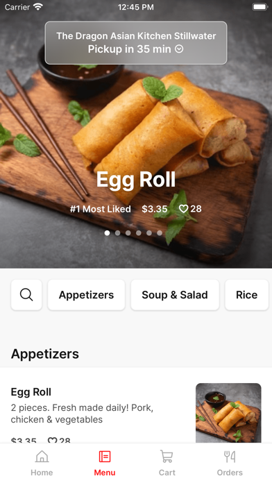 Screenshot 2 of The Dragon Asian Kitchen App