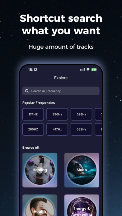 Frequency: Healing Sounds screenshot