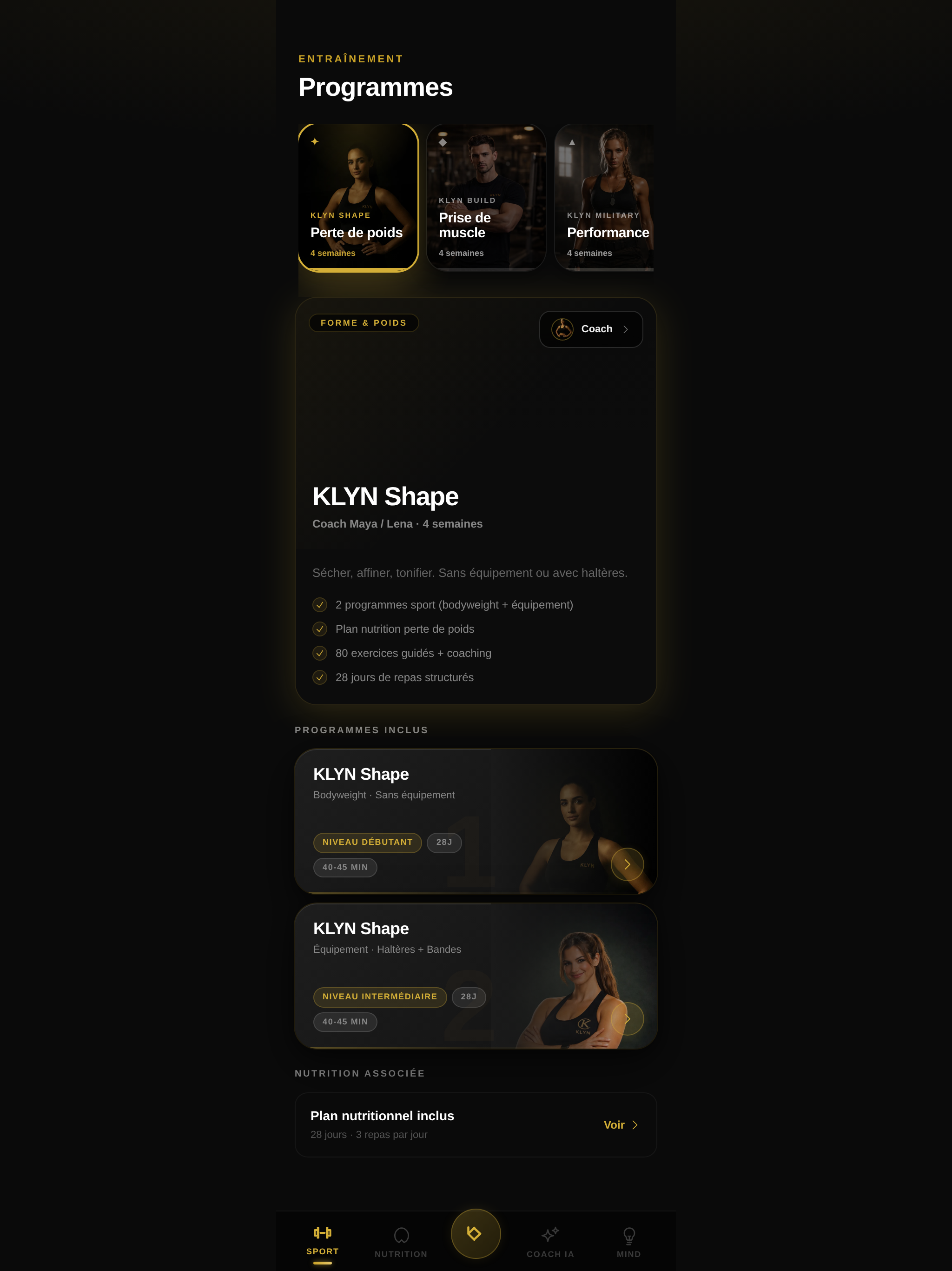 KLYN - Coach Fitness 28 Jours screenshot 7