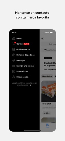 Sushi de Maksim • Madrid screenshot