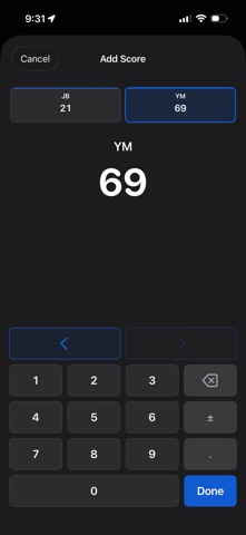 ScorePad - Simple Scoring screenshot