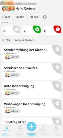 Alltagshelden Haushaltsplaner Screenshot 1 of 6