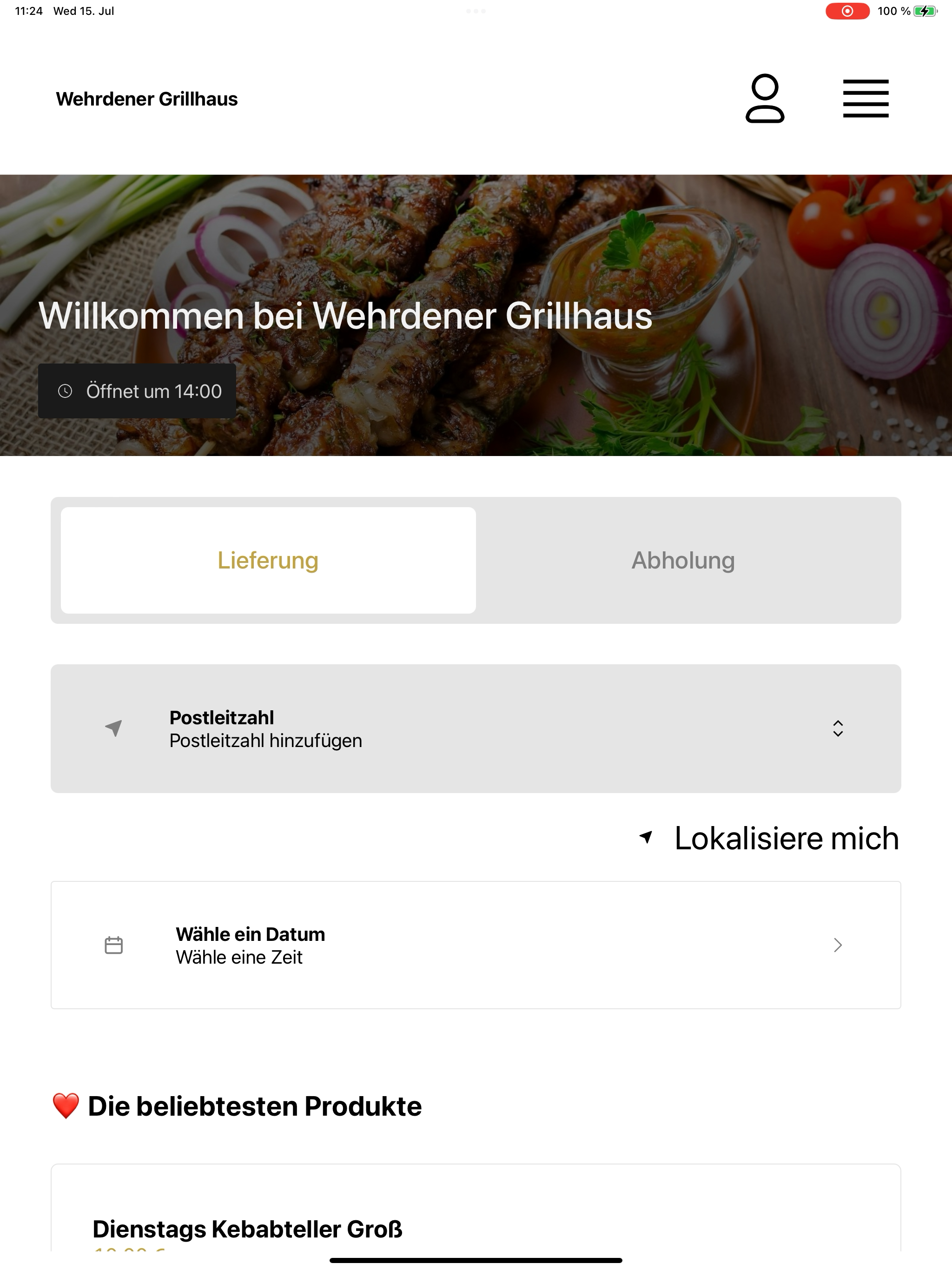 Wehrdener Grillhaus screenshot 7