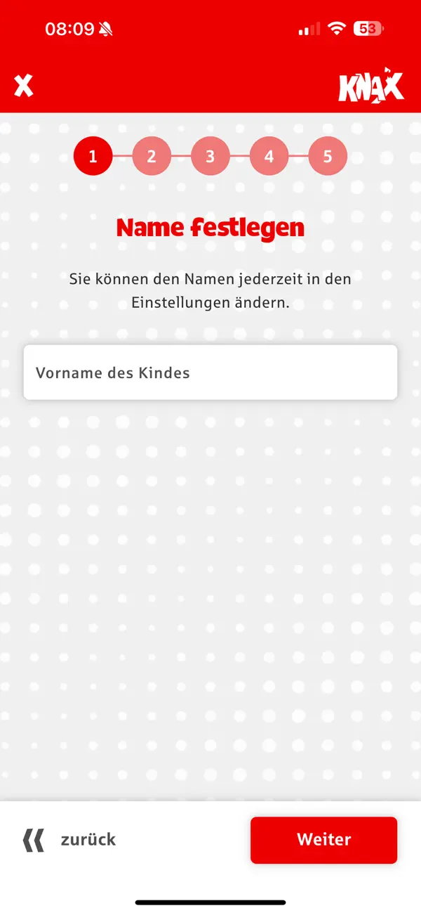 KNAX-Taschengeld-App Screenshot 2