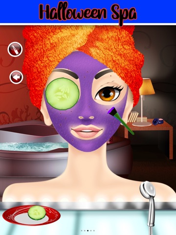 Spooky Halloween Makeover iPad screenshot