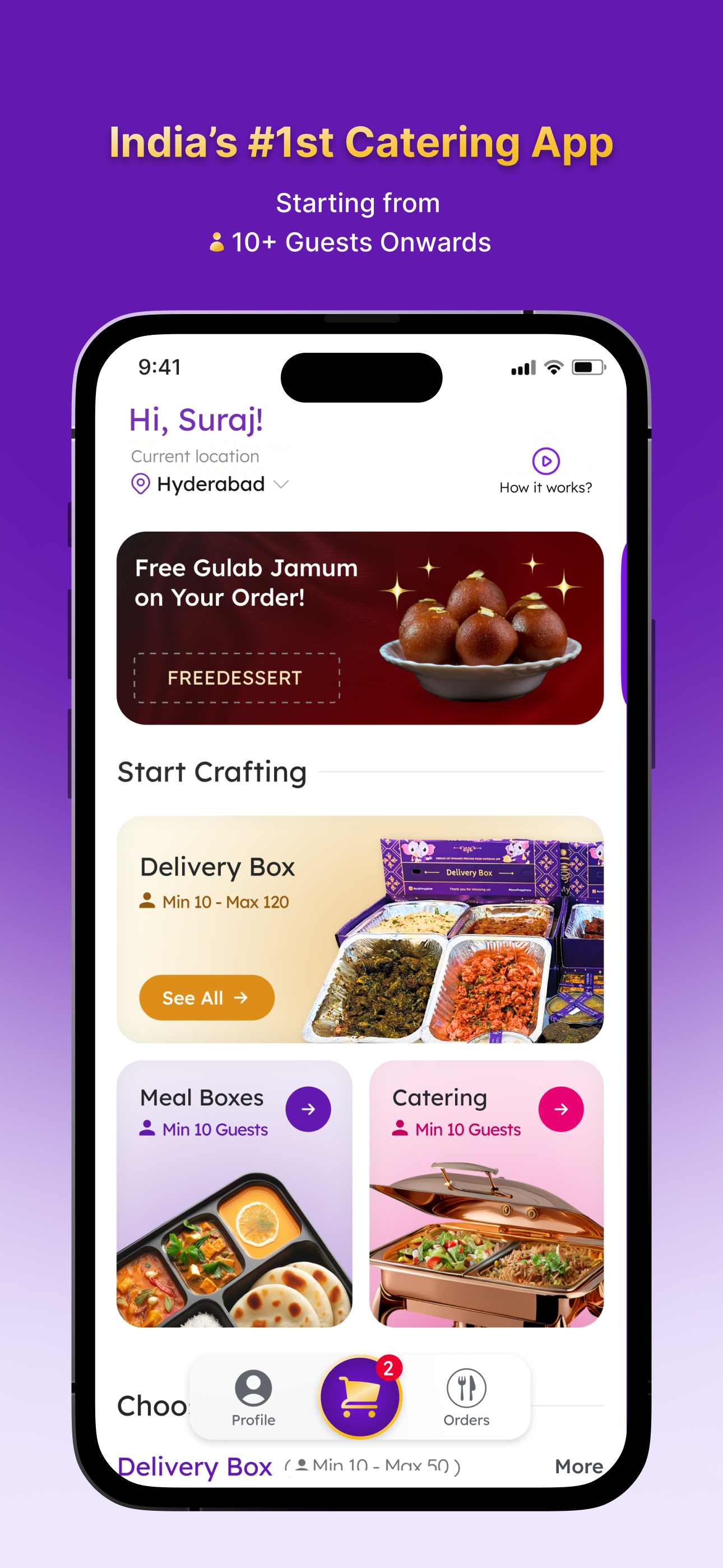 Craft My Plate: Food Catering