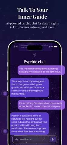 Psychic Reading Chat & Tarot screenshot