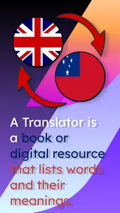 English Samoan Translator iPhone image 1