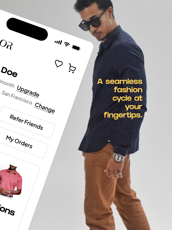 Taelor iPad screenshot 2 - Shopping app