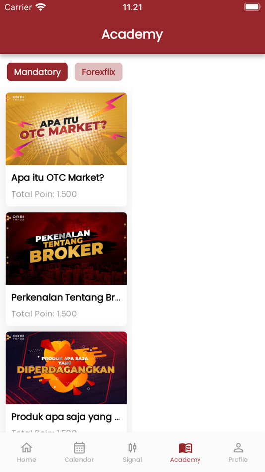 #9. Orbi Trade App (iOS) 由: Orbi Trade