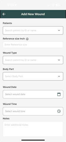 WoundMatic – 3D Wound Care iPhone screenshot