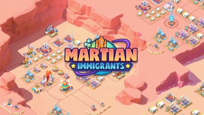 Martian immigrants: idle game Screenshot