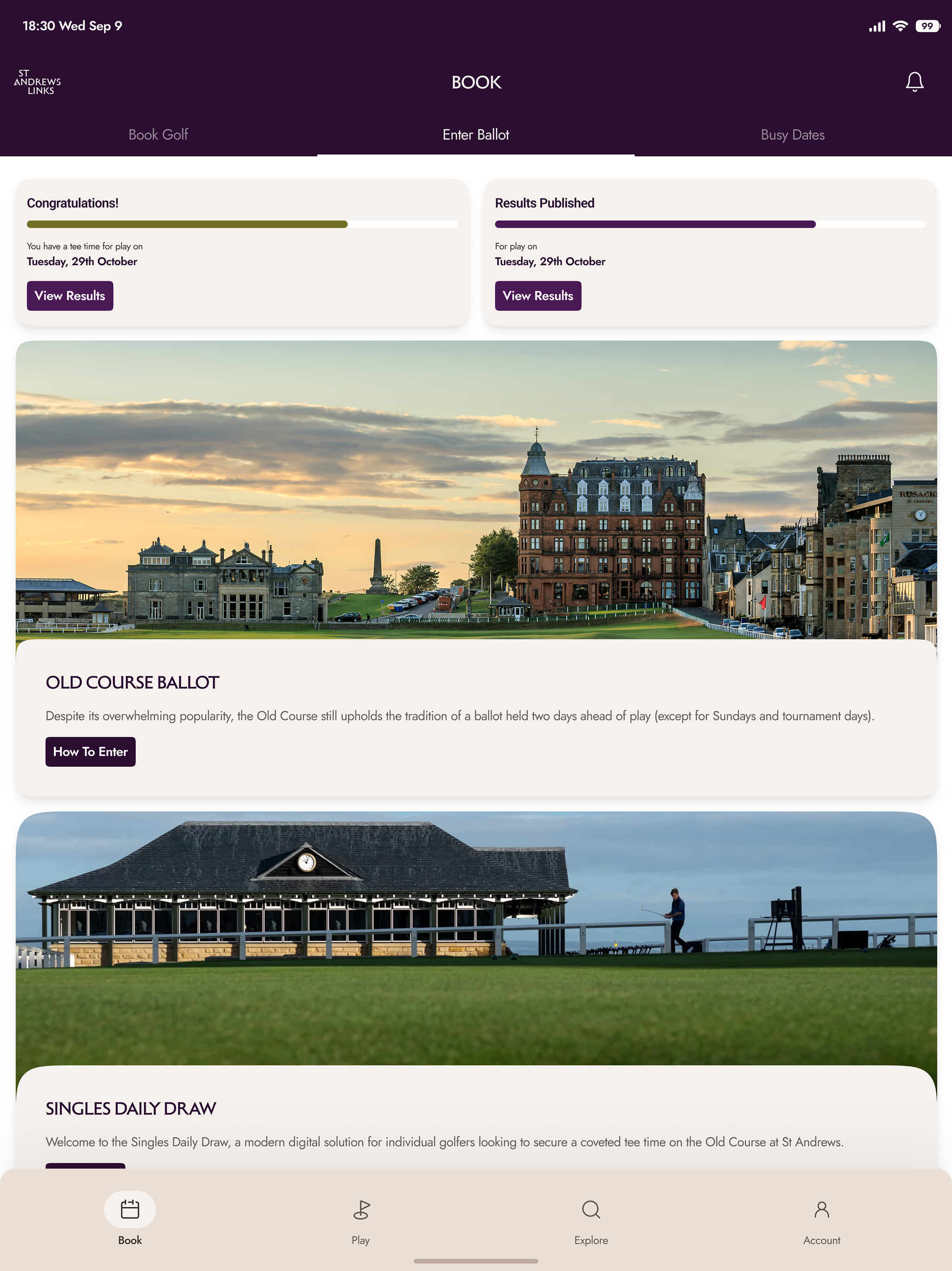 St Andrews Links: Home of Golf screenshot 15