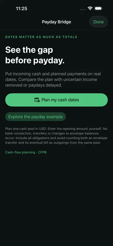 Sinkstack: Paycheck Budget screenshot 1 of 3