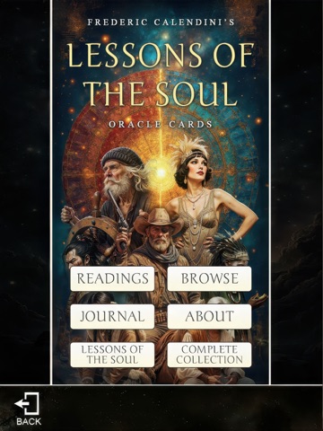 Shamanic Oracle Cards iPad screenshot
