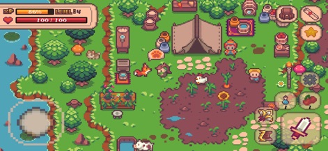 Megis Adventure - megis-adventure-pixel-art-farming-gameplay