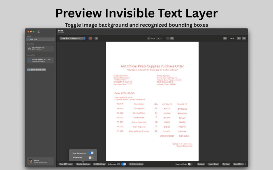 #6. OCRR (macOS) Με: Landon Alexander