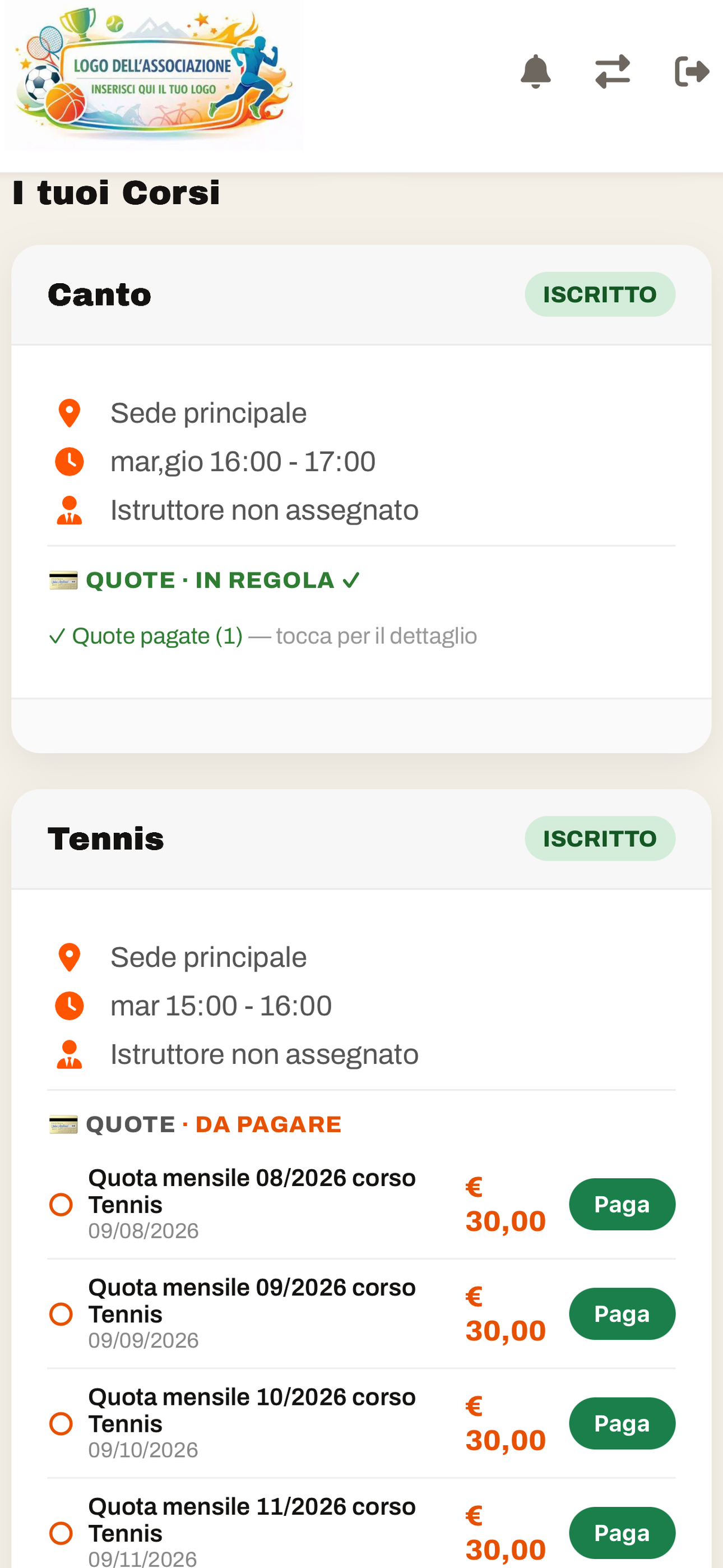 AssociaManager screenshot 8