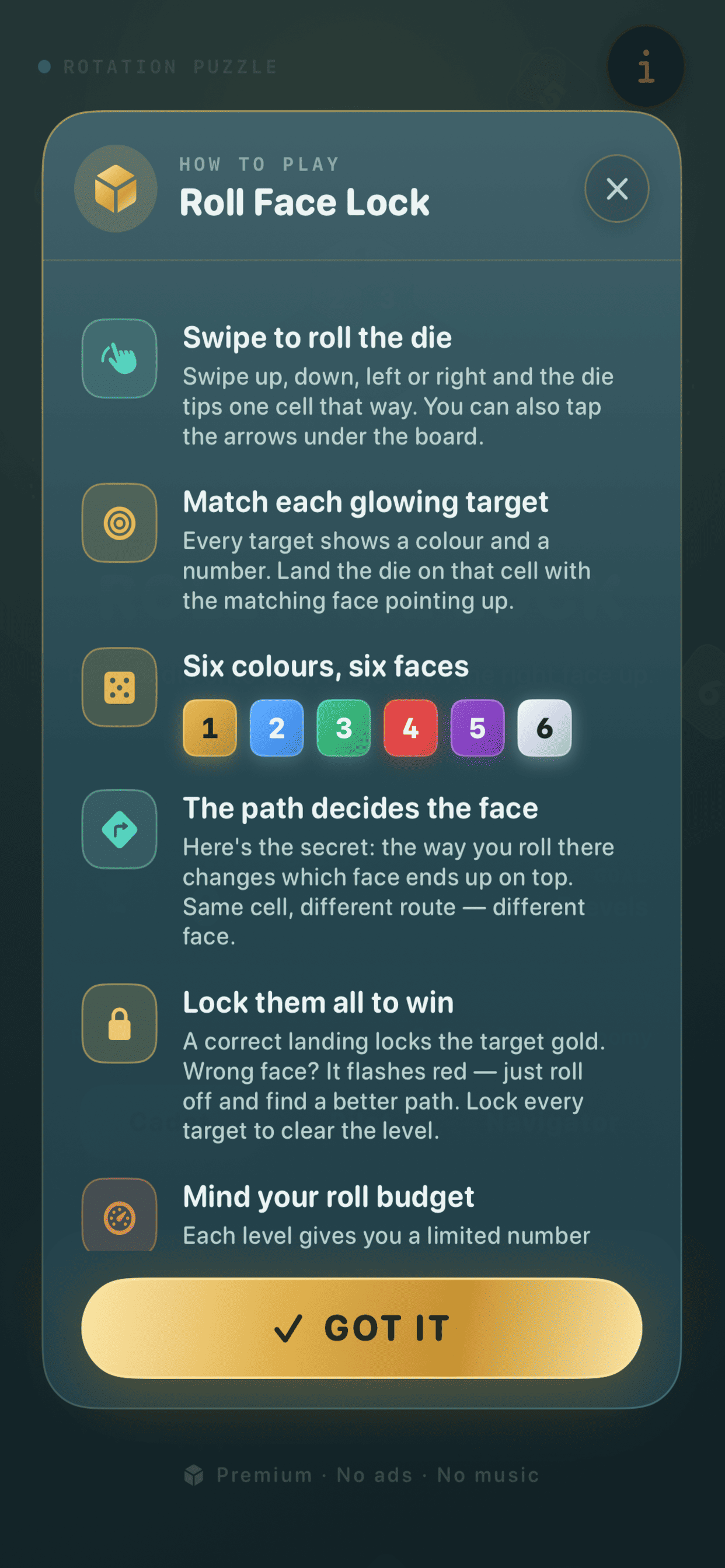 Roll Face Lock screenshot 9