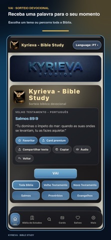Bíblia de Estudo: Kyrieva iPhone screenshot 1
