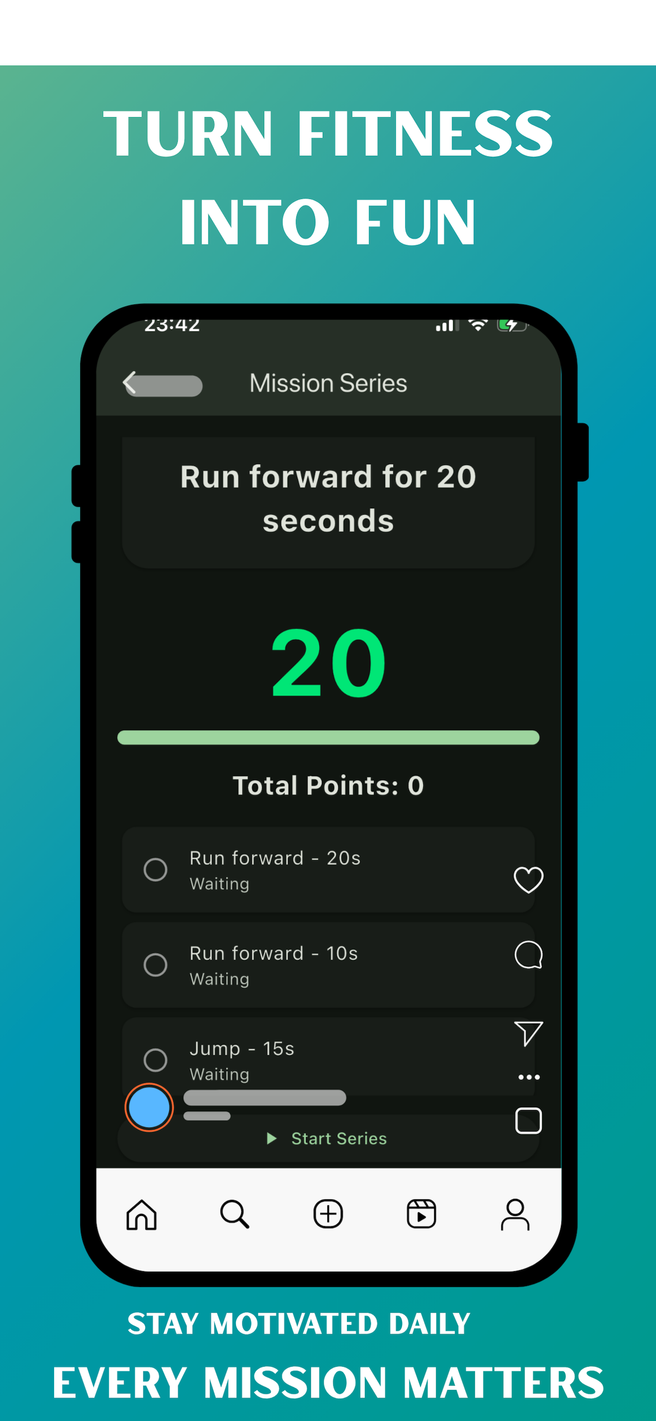 MissionStride screenshot 2