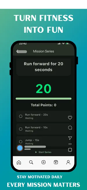 MissionStride screenshot 2