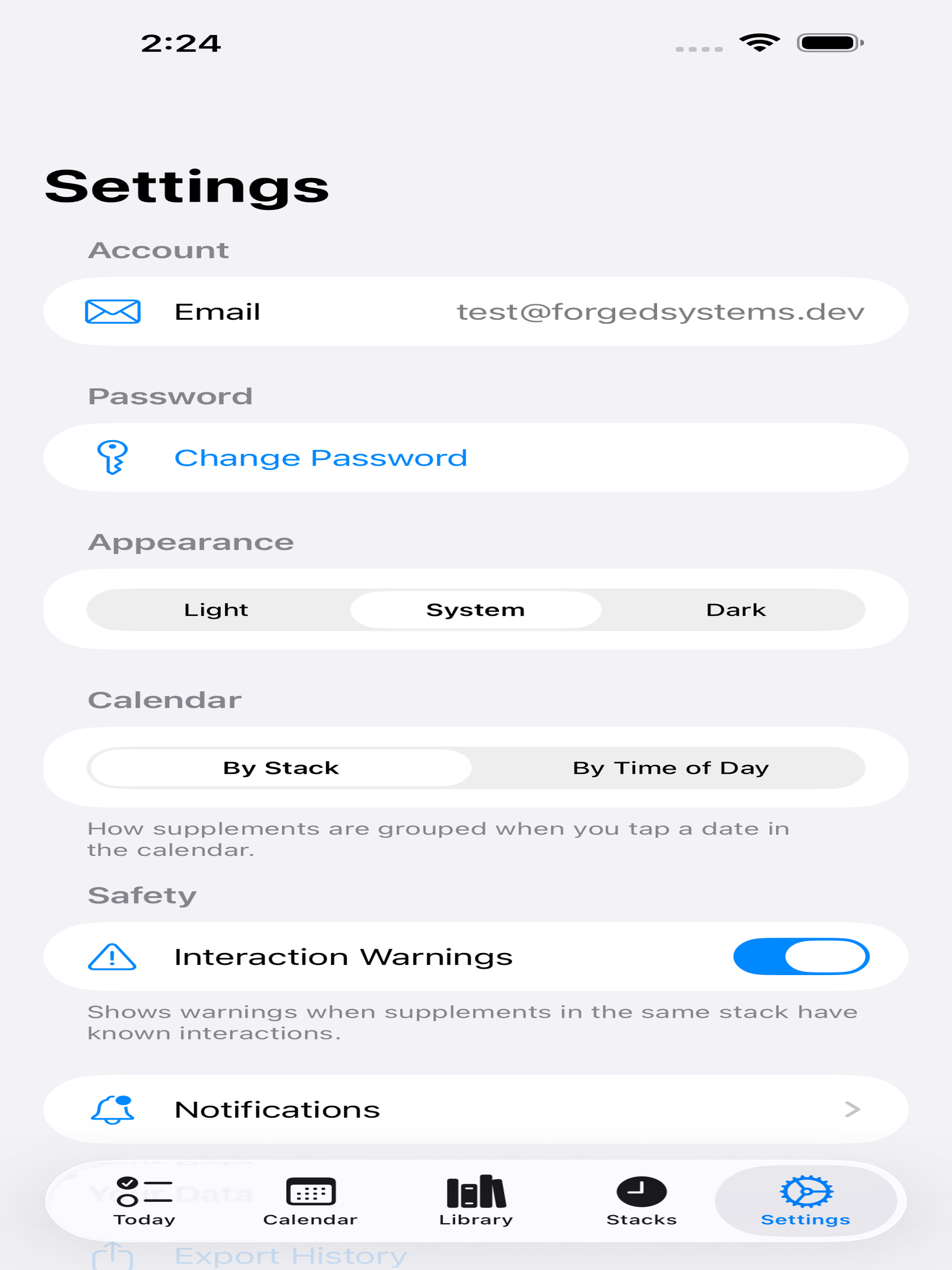 SupTracker · Forged Systems