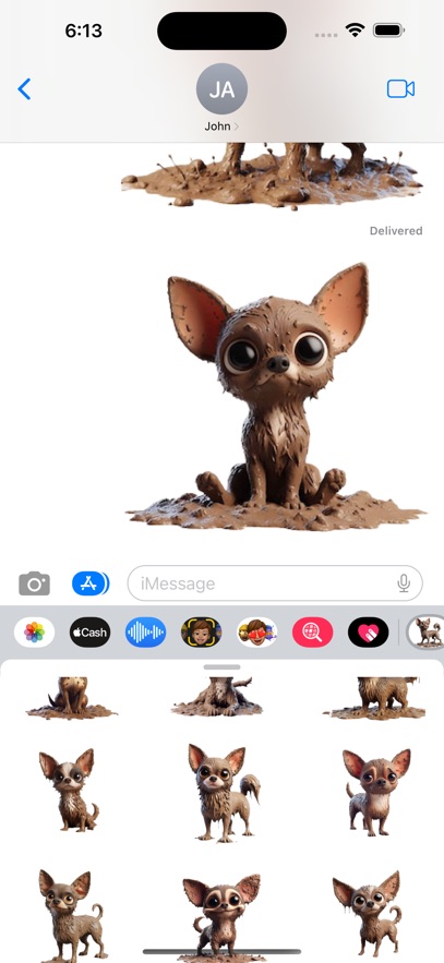 Dirty Chihuahua Stickers