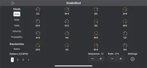 SnakeBud - AUv3 MIDI Sequencer screenshot #2 for iPhone