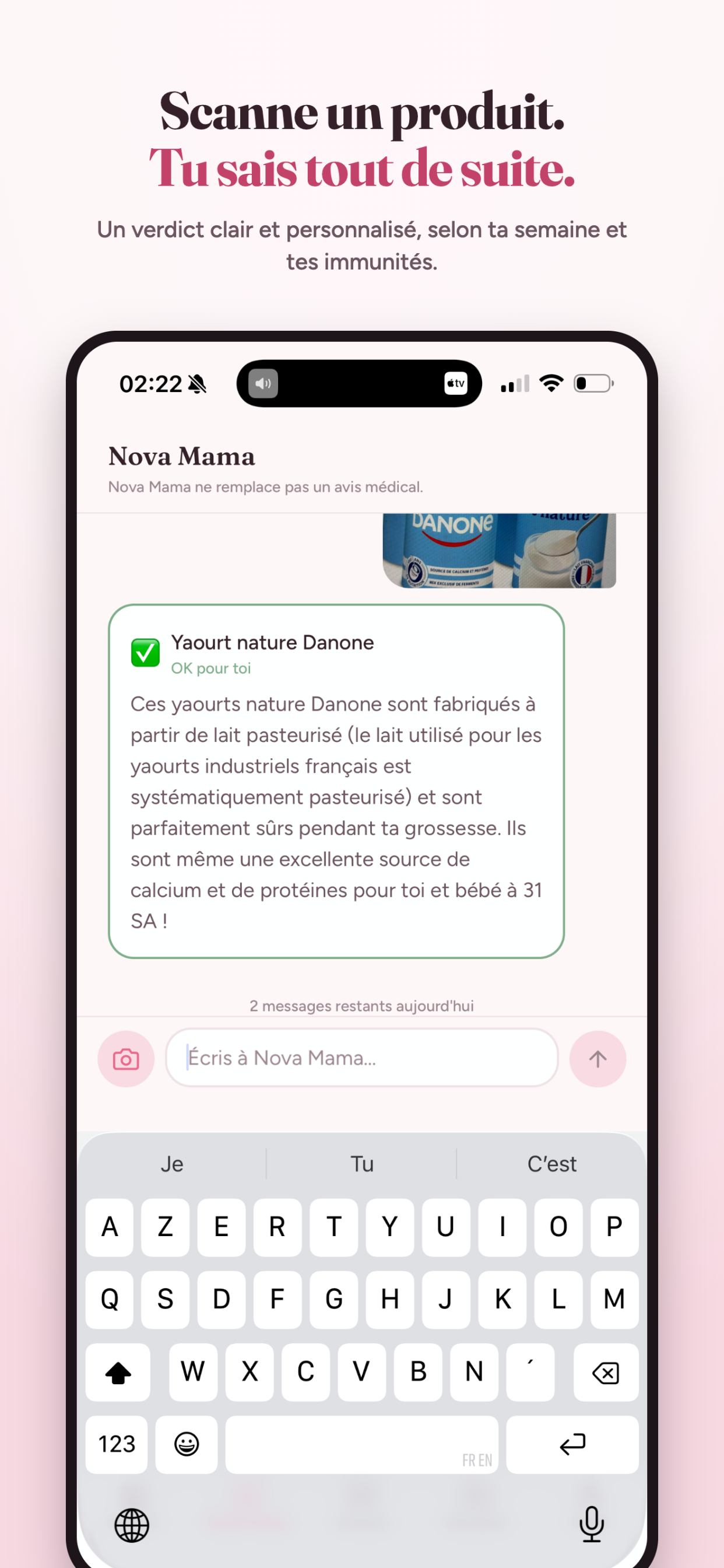 Nova Mama — Grossesse & IA screenshot 4