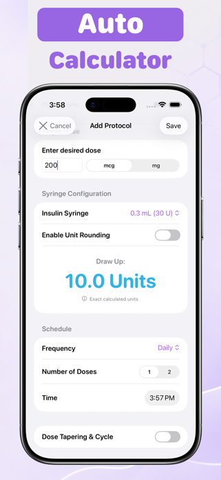 Peptide Tracker - PeptideKit Screenshot 6 of 9