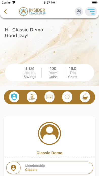 Insider Travel Club Screenshot
