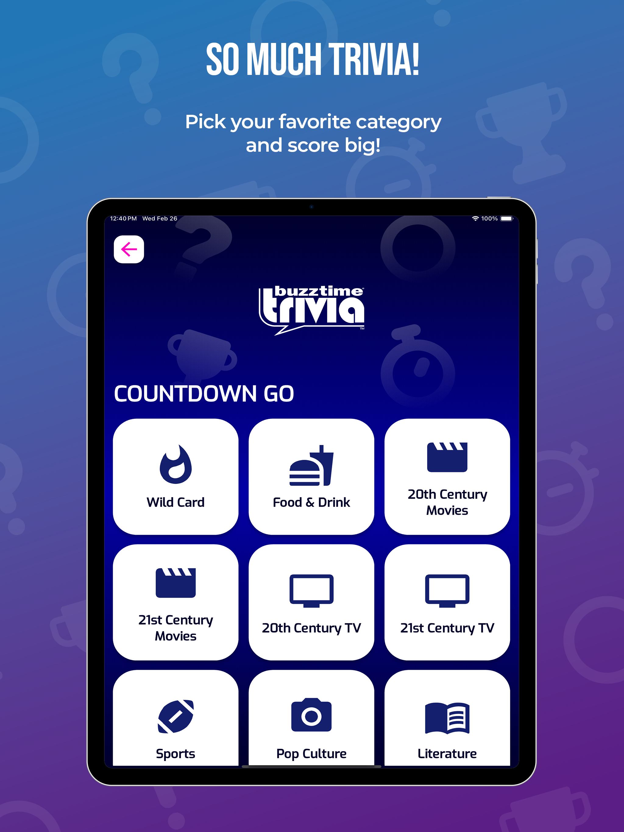Buzztime Trivia screenshot 12