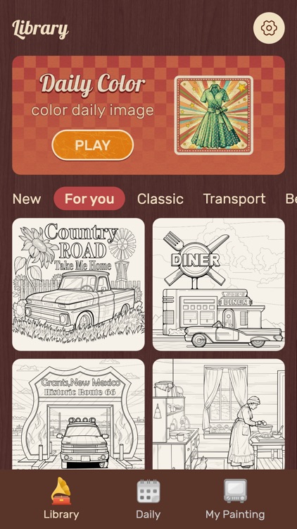 Nostalgia Color by number game screenshot-7