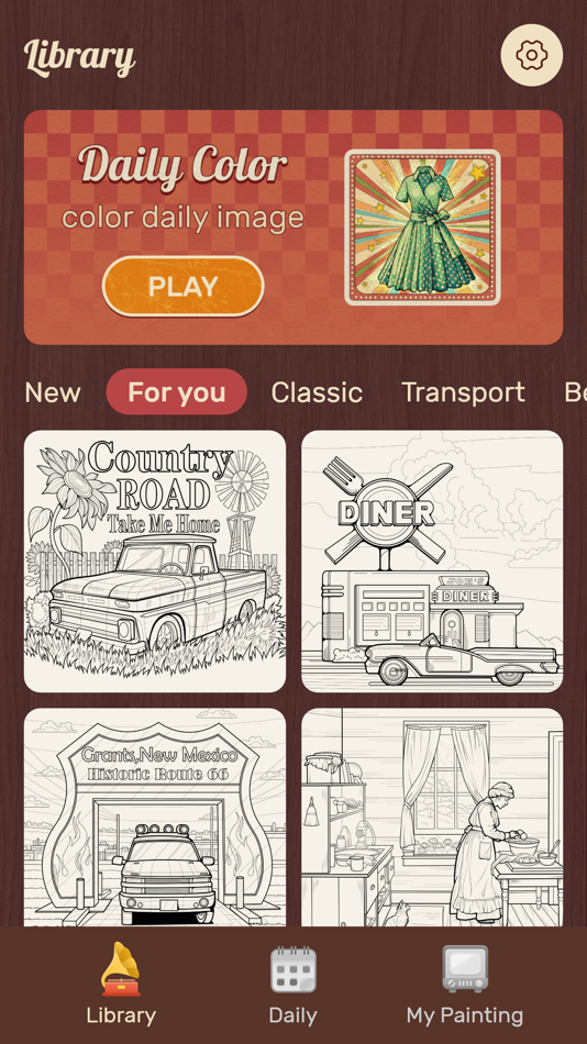 #8. Nostalgia Color by number game (iOS) Podle: HK PIXO TECHNOLOGY LIMITED