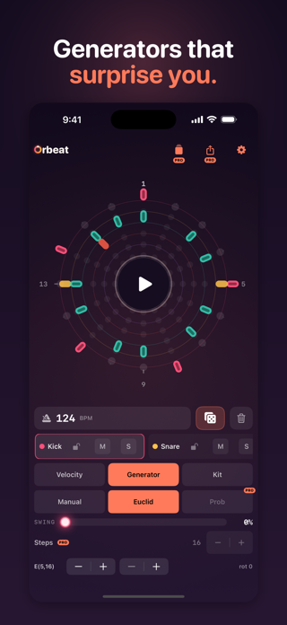 Orbeat: Drum Machine Screenshot 2 of 3
