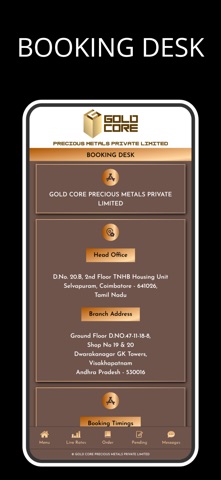 Gold Core Precious Metals screenshot