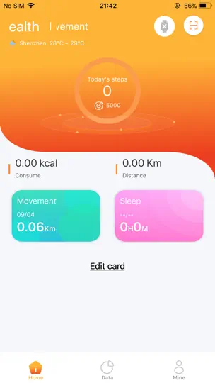 Скриншот Hiwear Plus на iPhone 1