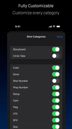 Shot Lister screenshot 2