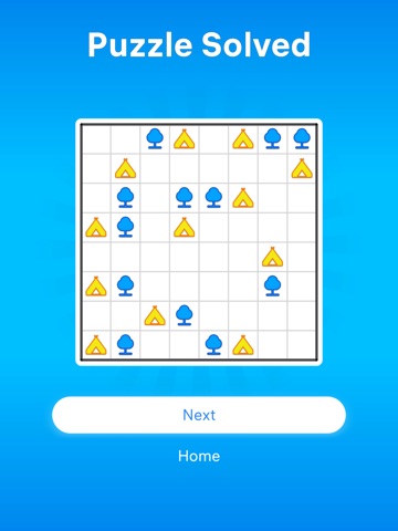 Tents and Trees: Logic Puzzles iPad screenshot